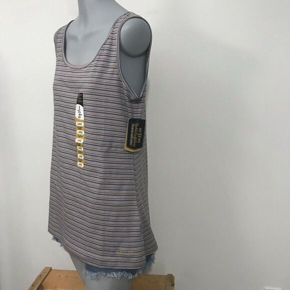 Striped Tank Top Women’s Large Noble Outfitters Tug Free - Picture 4 of 10